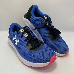Under Armour Charged Pursuit 3 Sz 7.5 Womens 3024889-400 Running Shoes Blue